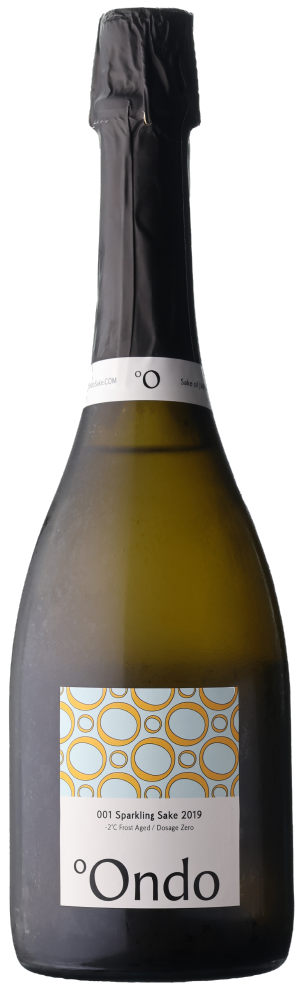 001 sparkling Sake −2℃ 2019 純米大吟醸