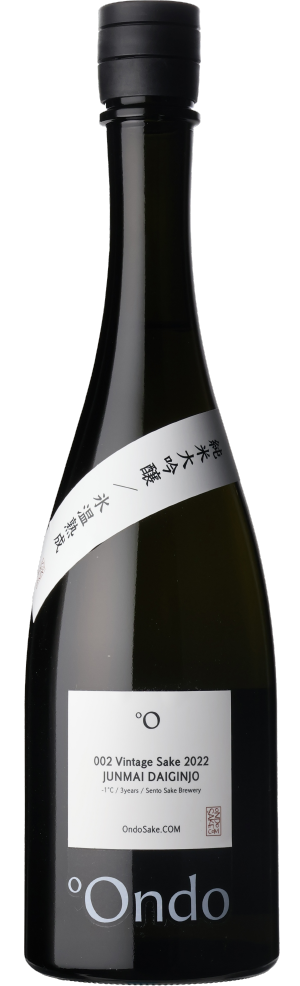 002 Vintage Sake −1℃ 2022 純米大吟醸